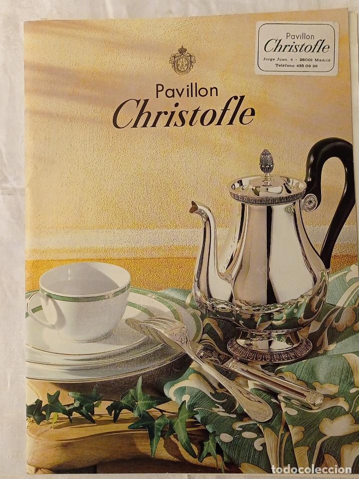 Cat&aacute;logos publicitarios: PAVILLON CHRISTOFLE. Cat&aacute;logo de empresa