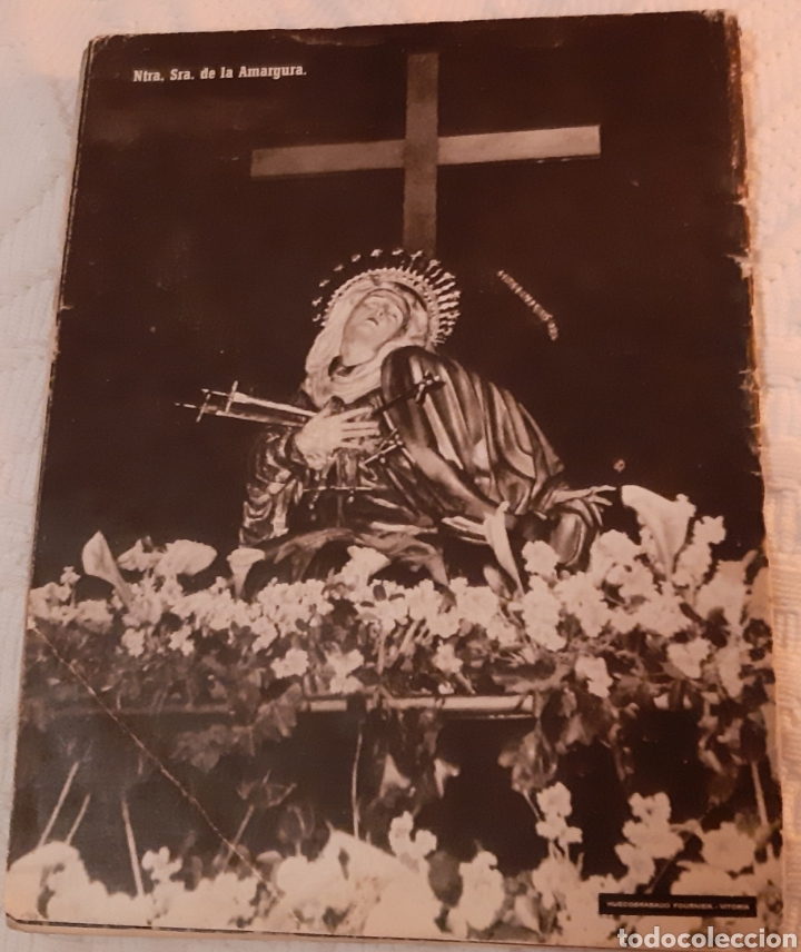 Cat&aacute;logos publicitarios: Semana Santa Valladolid 1958. Programa completo. Original. - Foto 2