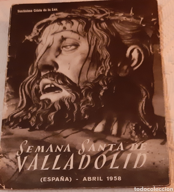 Cat&aacute;logos publicitarios: Semana Santa Valladolid 1958. Programa completo. Original.