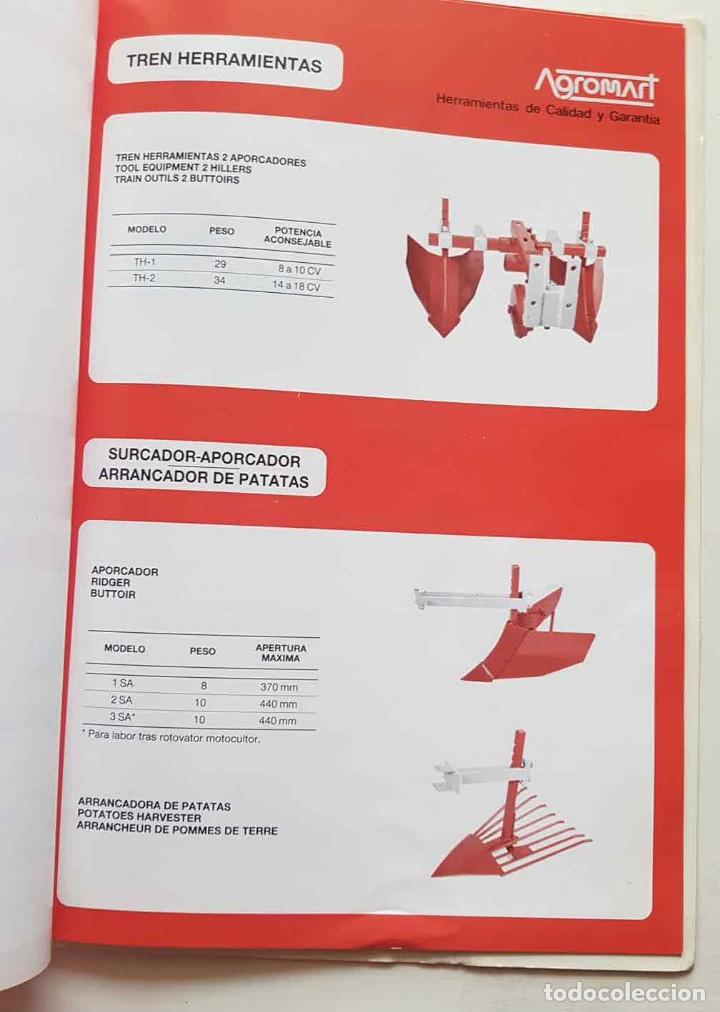 Cat&aacute;logos publicitarios: Catalogo AGROMART aperos - c1980 - Foto 3