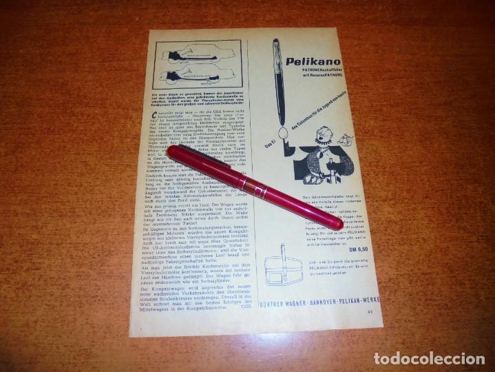 Cat&aacute;logos publicitarios: PUBLICIDAD ALEMANIA 1960: PELIKANO BOL&Iacute;GRAFOS (TEXTO EN ALEM&Aacute;N) GERMAN ADVERTISING