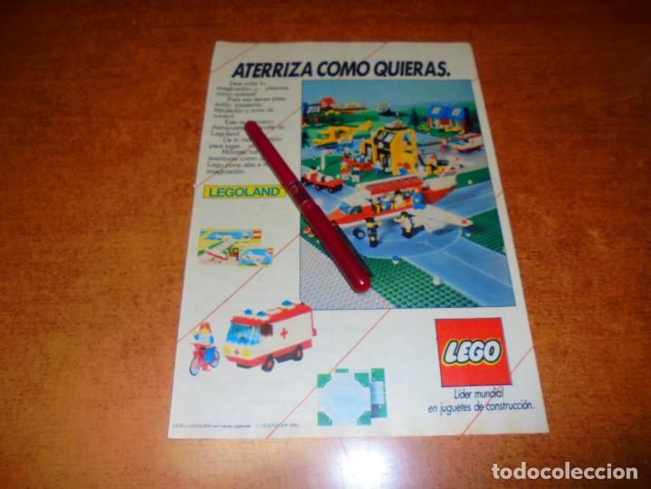 Werbekataloge: PUBLICIDAD JUGUETES 1985: LEGOLAND. ATERRIZA COMO PUEDAS. LEGO.