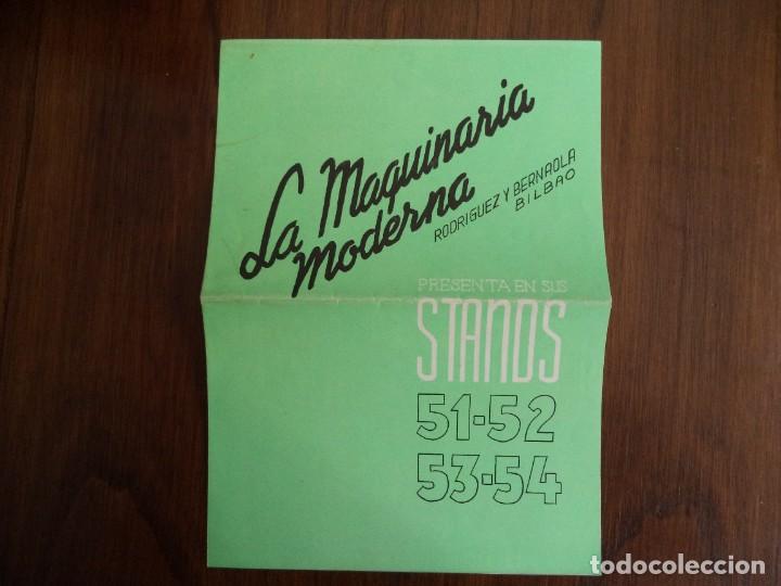 Werbekataloge: Catalogo folleto publicidad . La Maquinaria Moderna. Rodriguez y Bernaola ( Bilbao )