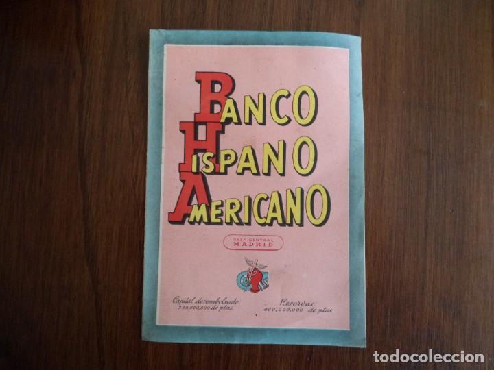 Werbekataloge: Catalogo folleto publicidad . Banco Hispano Americano .