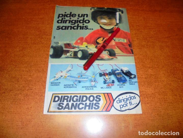 Cataloghi pubblicitari: PUBLICIDAD JUGUETES 1979: DIRIGIDOS SANCH&Iacute;A, COCHES Y AVIONES DIRIGIDOS POR TI