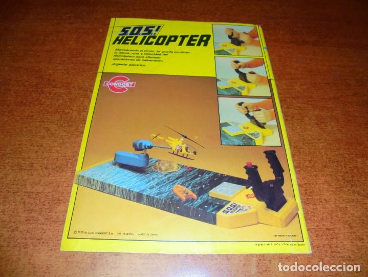 Werbekataloge: PUBLICIDAD JUGUETES 1980: S.O.S HELICOPTER, DE CONGOST