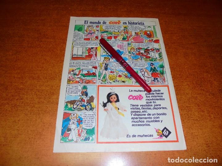 Advertising Catalogs: PUBLICIDAD 1978: CORE. DE MU&Ntilde;ECAS BB, EN HISTORIETA