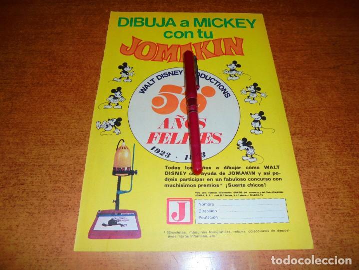 Advertising Catalogs: PUBLICIDAD 1973: DIBUJA A MICKEY CO TU JOMAKIN. WALT DISNEY PRODUCTIONS 50 A&Ntilde;OS FELICES.