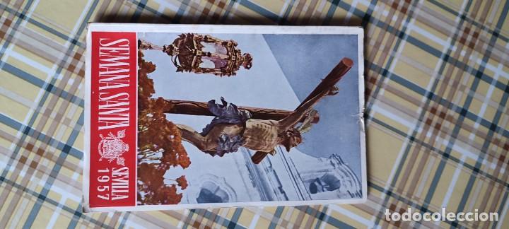 Catalogues publicitaires: Programa cat&aacute;logo Semana Santa Sevilla 1957