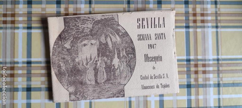Catalogues publicitaires: Programa cat&aacute;logo Semana Santa Sevilla 1947