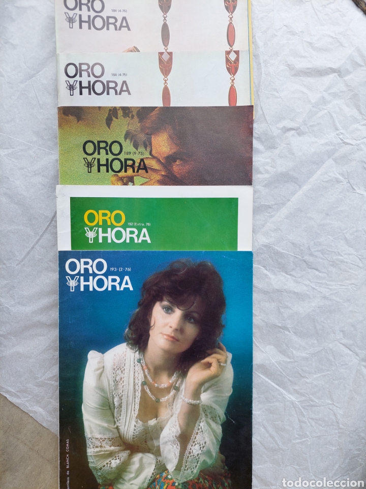 Cat&aacute;logos publicitarios: Revistas ORO y HORA . - Foto 5