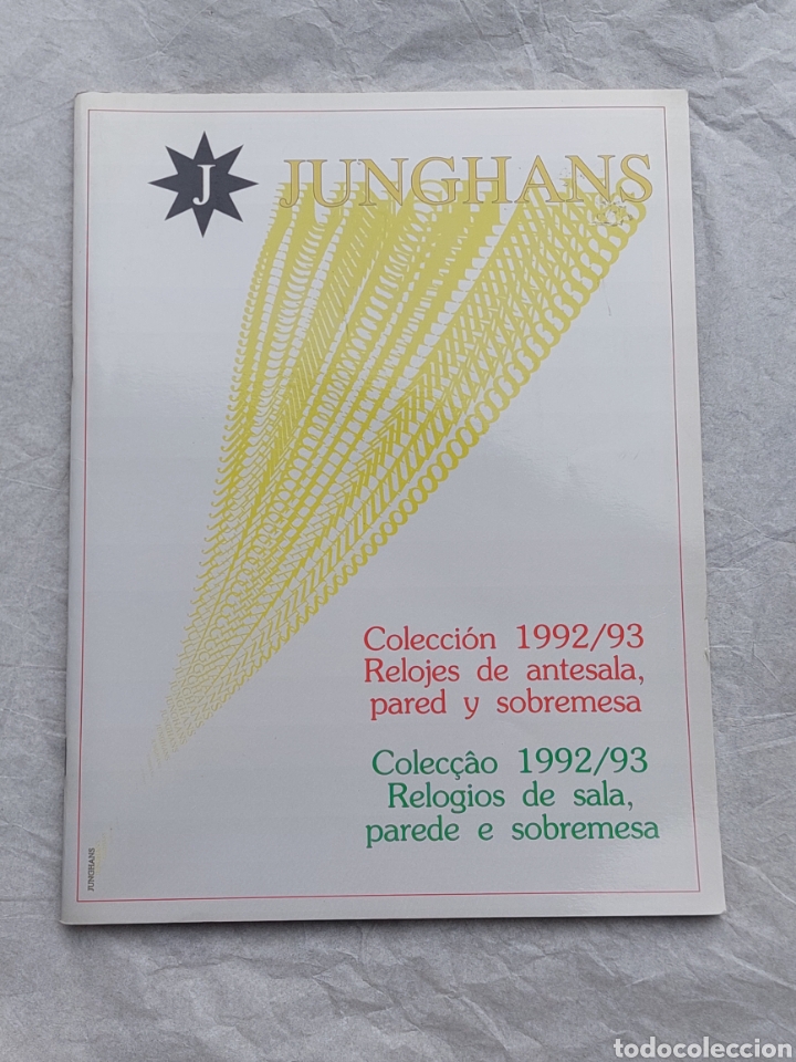 Cat&aacute;logos publicitarios: Cat&aacute;logo Junghans. 18 p&aacute;ginas. 1992/93 . - Foto 1
