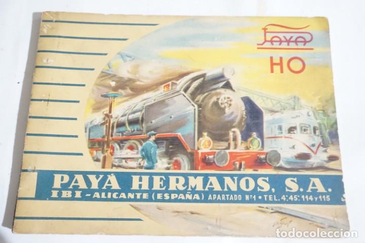 Cat&aacute;logos publicitarios: CATALOGO PAYA H0 1960