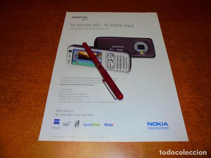 Cat&aacute;logos publicitarios: PUBLICIDAD 2006: NOKIA N73 - Foto 1