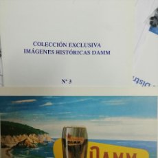 Catálogos publicitarios: 28 IMAGENES HISTORICAS DAMM COLECCION EXCLUSIVA DE LA REVISTA DAMMBARS DAMM BARS. Lote 325090028