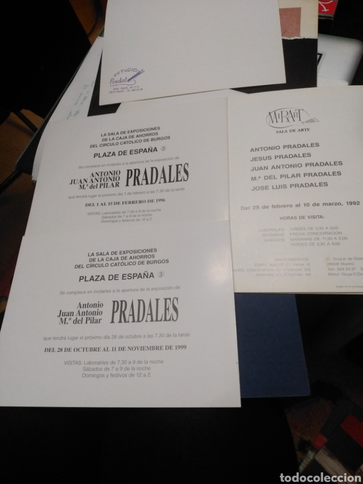 Cat&aacute;logos publicitarios: PRADALES ,TRIPTICOS EXPOSICIONES - Foto 2