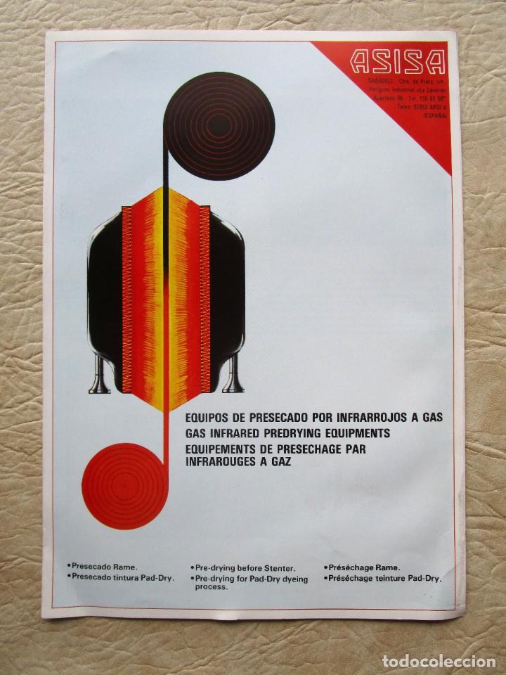 Cat&aacute;logos publicit&aacute;rios: catalogo asisa industria textil a&ntilde;o 1982 sabadell
