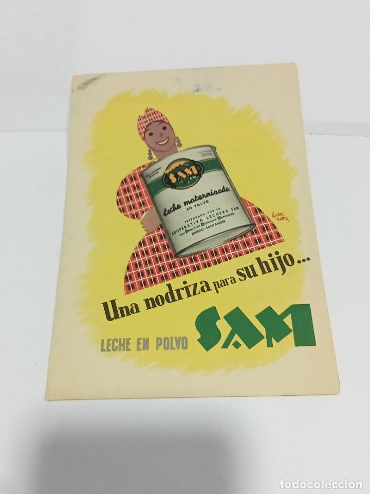 Catalogues publicitaires: PUBLICIDAD. LECHE MATERNIZADA EN POLVO. SAM. PROPIEDADES, PREPARACI&Oacute;N. ILUSTRADO. VER INTERIOR
