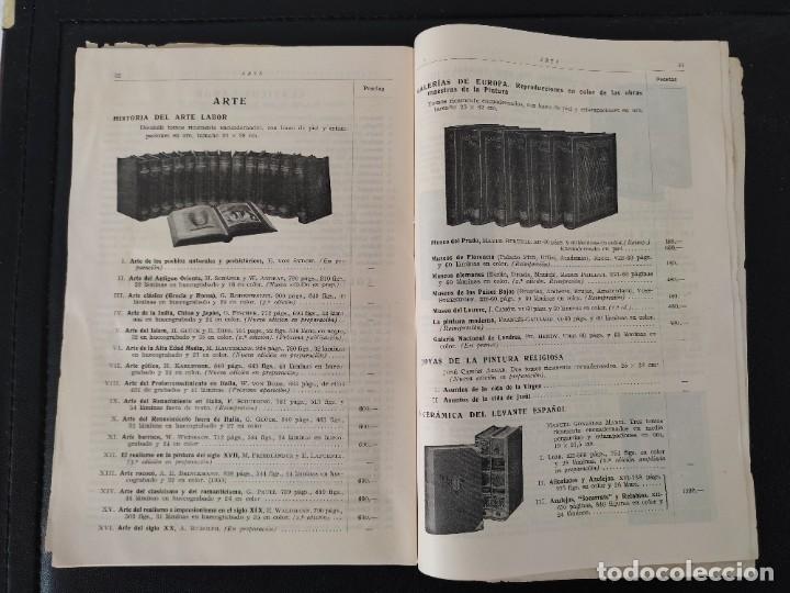 Cat&aacute;logos publicitarios: catalogo editorial labor - abril 1957 - Foto 3