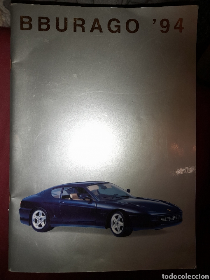 Cat&aacute;logos publicitarios: CATALOGO COCHE BURAGO BBURAGO 94