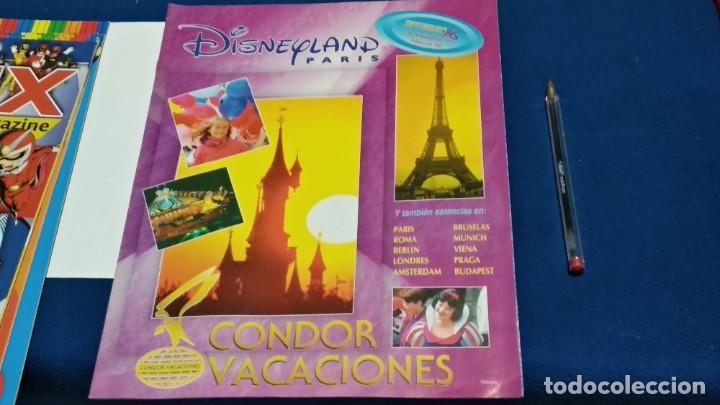 Cat&aacute;logos publicitarios: CATALOGO REVISTA DE VIAJES DISNEYLAND PARIS 1995 - MAPA, ATRACCIONES, HOTELES - CONDOR VACACIONES