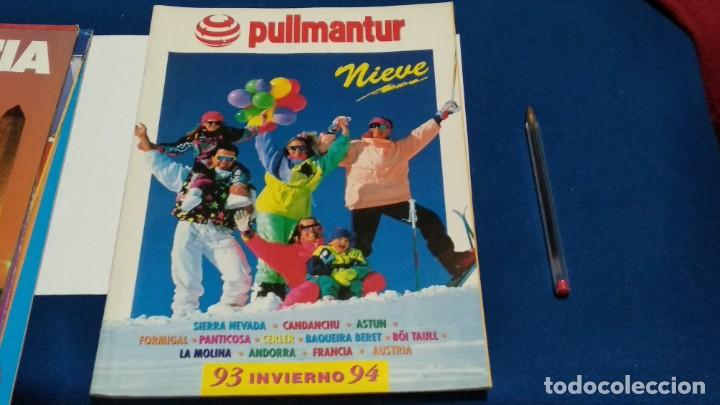 Cat&aacute;logos publicitarios: CATALOGO REVISTA DE VIAJES INVIERNO 93 / 94 - NIEVE - ESTACIONES DE ESQU&Iacute; - PULLMANTUR - 50 PAGINAS