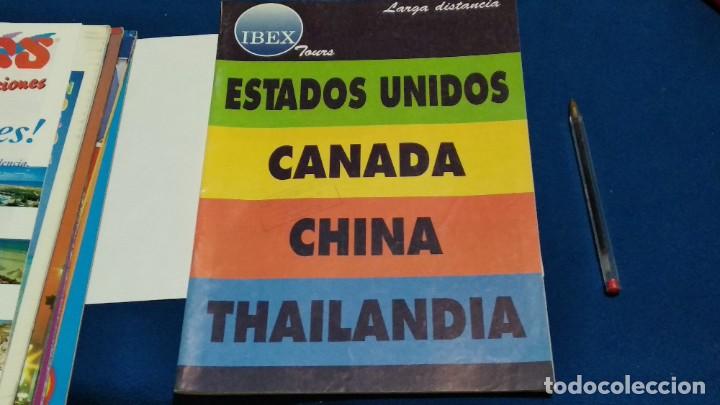 Werbekataloge: CATALOGO REVISTA DE VIAJES LARGA DISTANCIA DE 1993 - USA, CANADA, CHINA, THAILANDIA - IBEX TOURS