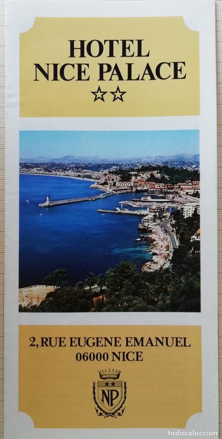 Werbekataloge: CATALOGO DESPLEGABLE HOTEL NICE PALACE ** 197X/80.