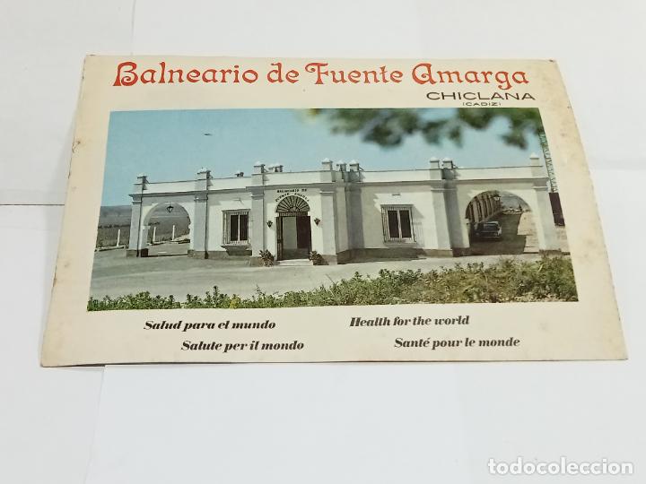 Werbekataloge: CATALOGO PUBLCITARIO. BALNEARIO DE FUENTE AMARGA. CHICLANA. C&Aacute;DIZ. 1970. A COLOR. VER INTERIOR