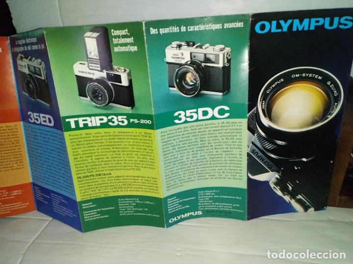 Catalogues publicitaires: Folleto Olympus acorde&oacute;n - Publicidad de camaras Olympus - En franc&eacute;s