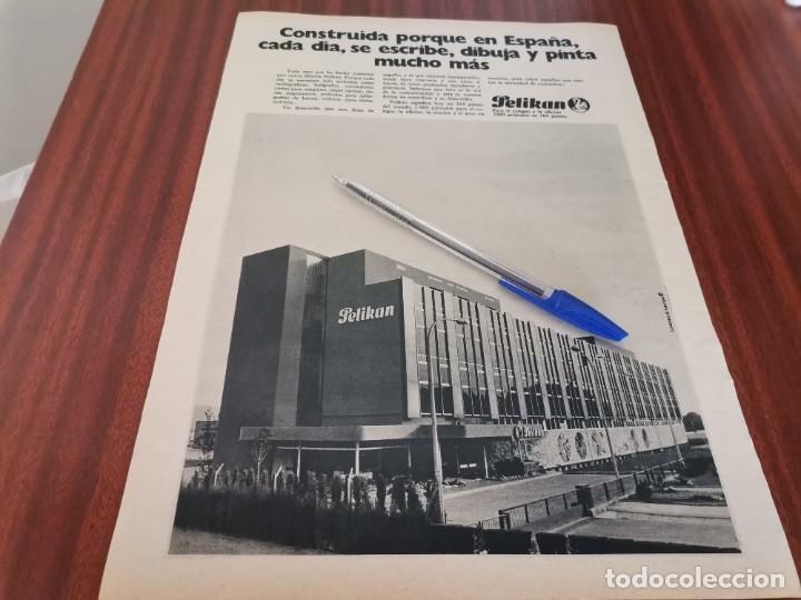 Cat&aacute;logos publicitarios: FABRICA PELIKAN ANUNCIO PUBLICIDAD REVISTA REVISTA 1971 ESPECIAL PARA ENMARCAR