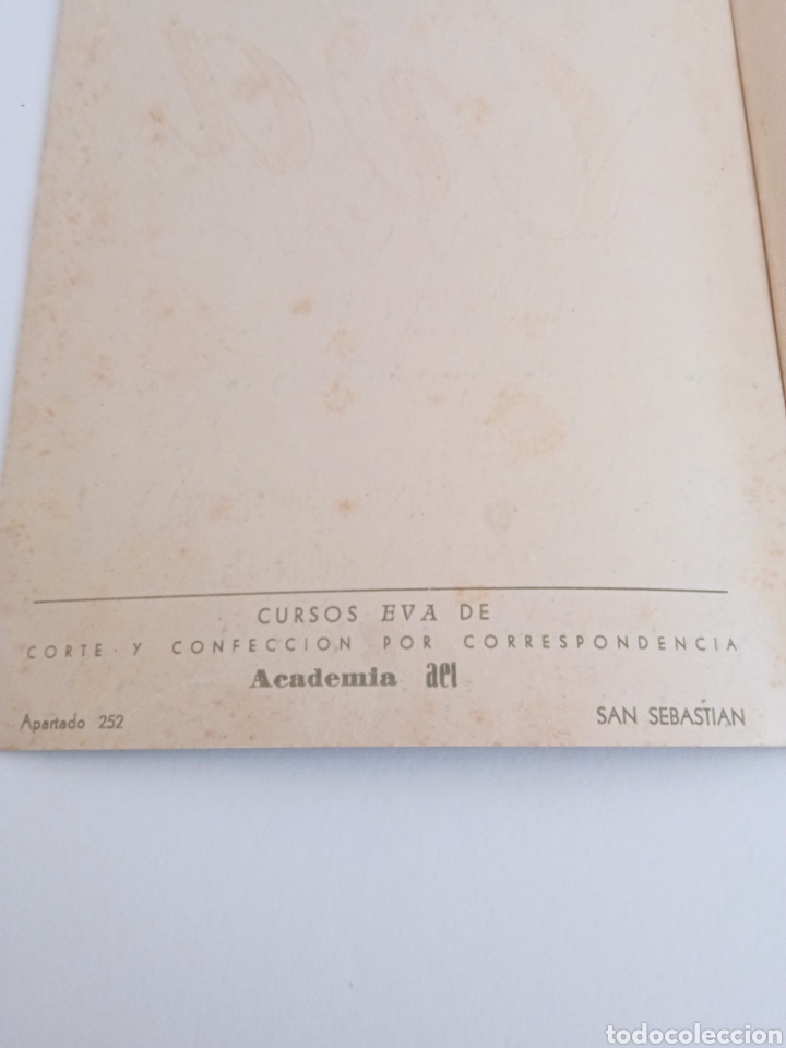 Cat&aacute;logos publicitarios: Material curso corte y confecci&oacute;n 1953 - Foto 2