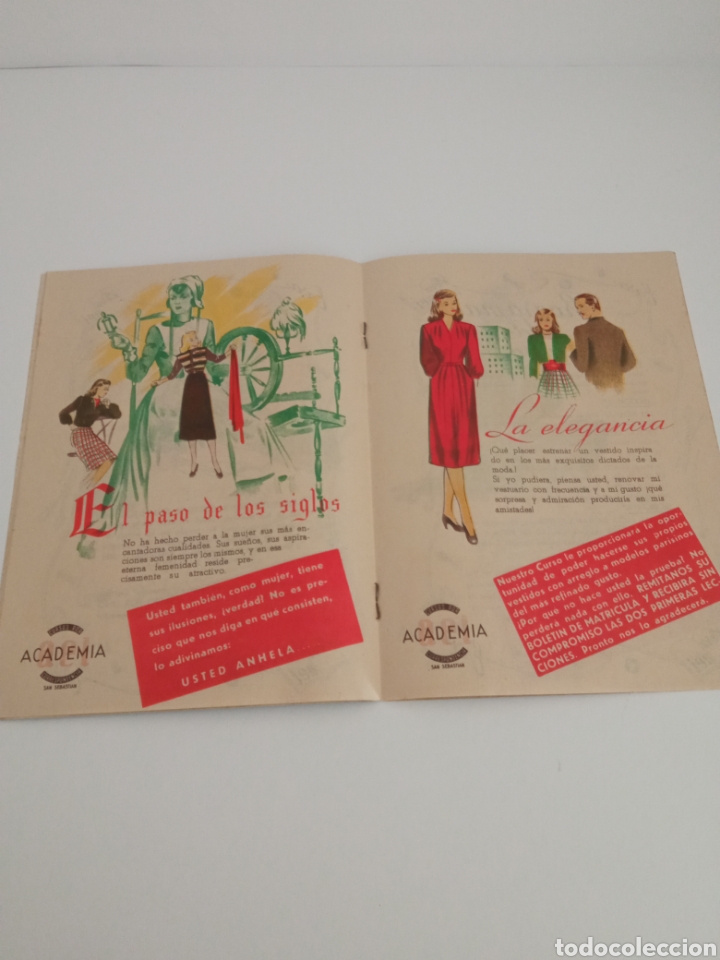 Cat&aacute;logos publicitarios: Material curso corte y confecci&oacute;n 1953 - Foto 7