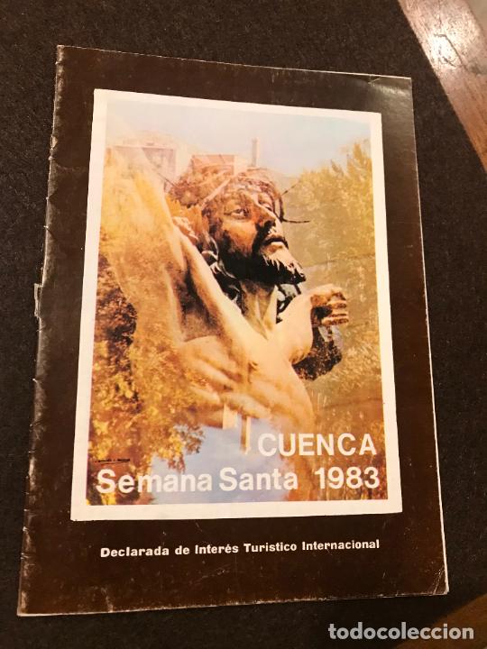 Cat&aacute;logos publicitarios: Cuenca Semana Santa a&ntilde;o 1983 , 16 p&aacute;ginas