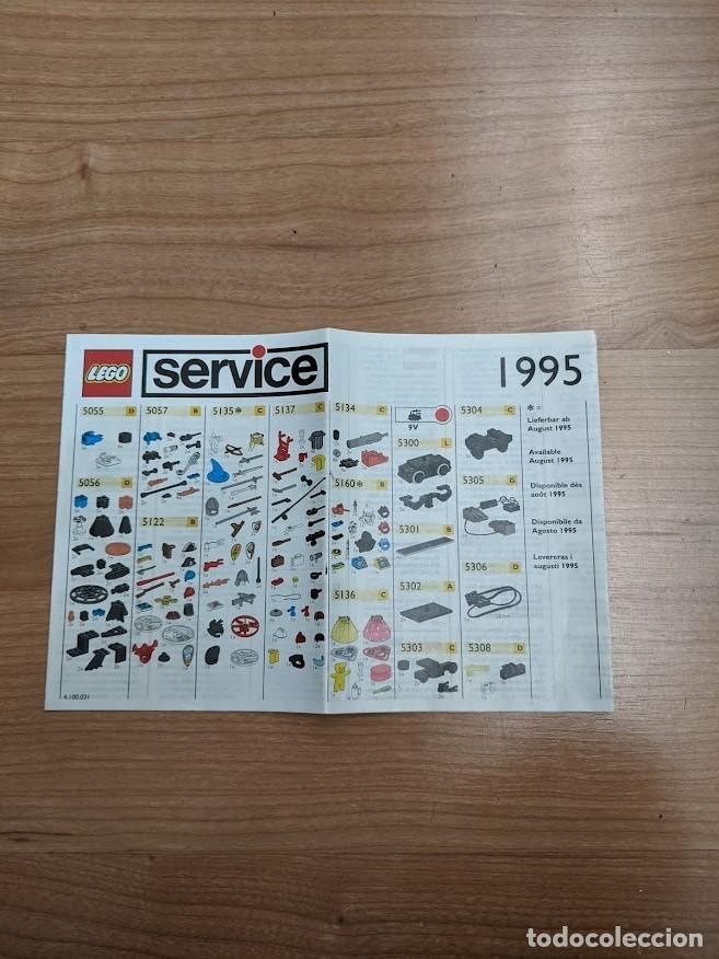 Catalogues publicitaires: CAT&Aacute;LOGO LEGO SERVICE 1995
