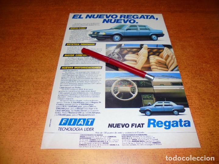 Cat&aacute;logos publicitarios: PUBLICIDAD 1984: FIAT REGATA