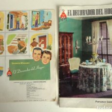 Catálogos publicitarios: DOS FOLLETOS CATÁLOGOS PINTURAS SHERWIN-WILLIAMS - EL DECORADOR DEL HOGAR 1964-1965
