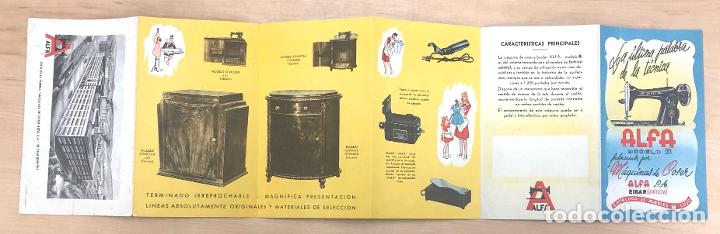 Cat&aacute;logos publicitarios: CATALOGO PUBLICITARIO MUEBLES DE LUJO ALFA. EIBAR (GUIPUZCOA). A&Ntilde;OS 50