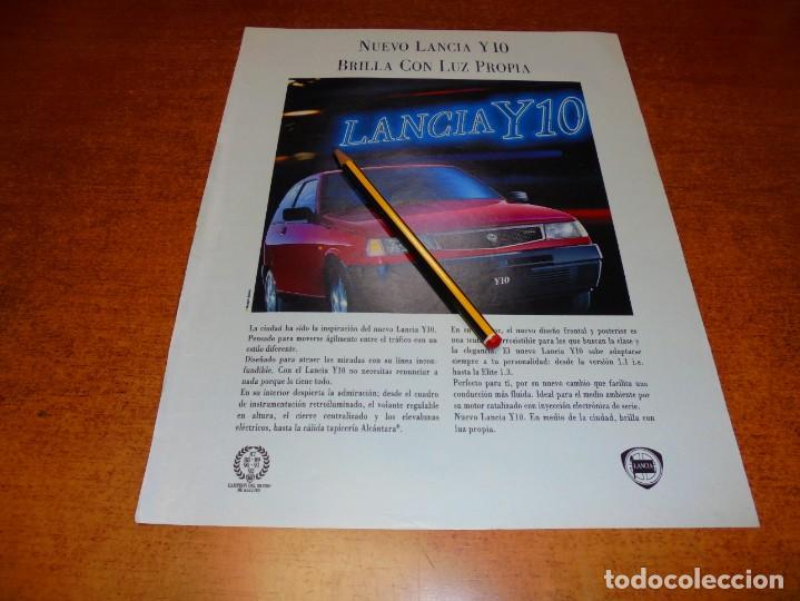 Cat&aacute;logos publicitarios: PUBLICIDAD A&Ntilde;OS 90: LANCIA Y 10