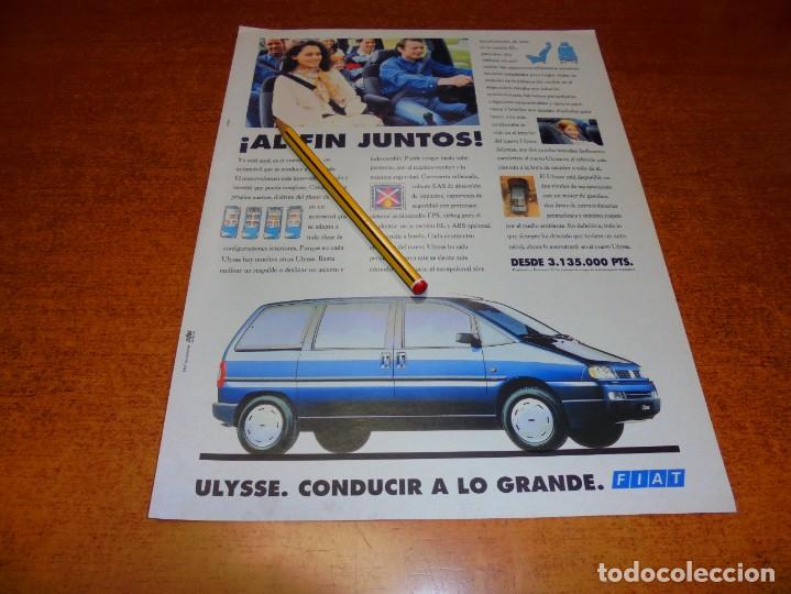Cat&aacute;logos publicitarios: PUBLICIDAD A&Ntilde;OS 90: FIAT ULYSSE