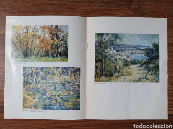 Cat&aacute;logos publicitarios: Cat&aacute;logo de la exposici&oacute;n del pintor Ram&oacute;n Genero - Foto 2