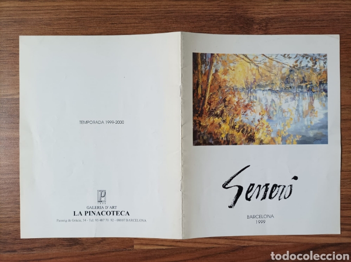 Cat&aacute;logos publicitarios: Cat&aacute;logo de la exposici&oacute;n del pintor Ram&oacute;n Genero - Foto 3