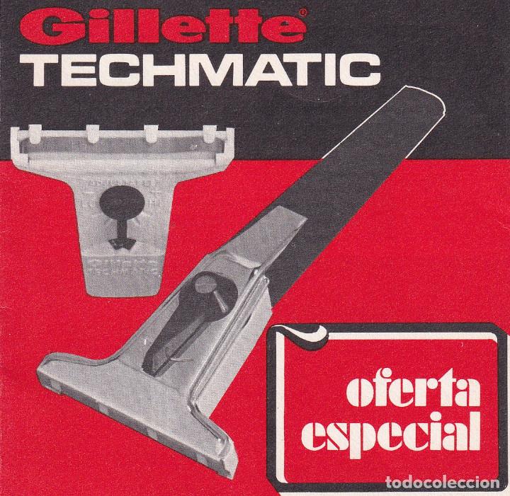 Cat&aacute;logos publicitarios: gillette techmatic - Foto 1