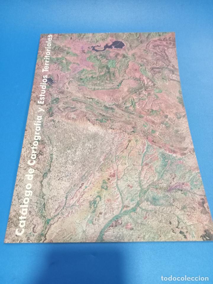 Werbekataloge: CAT&Aacute;LOGO DE CARTOGRAF&Iacute;A Y ESTUDIOS TERRITORIALES. A&Ntilde;OS 90. ILUSTRADO. 24 P&Aacute;GINAS