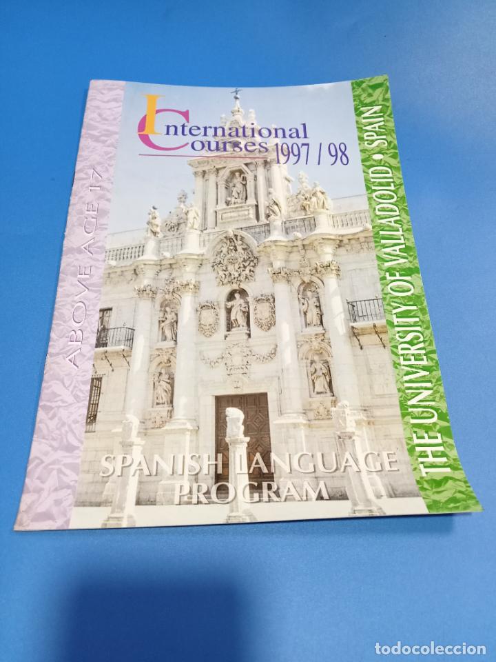 Werbekataloge: CAT&Aacute;LOGO. INTERNATIONAL COURSES 1997/98. SPANISH LANGUAGE PROGRAM. ABOVE AGE 17. VER