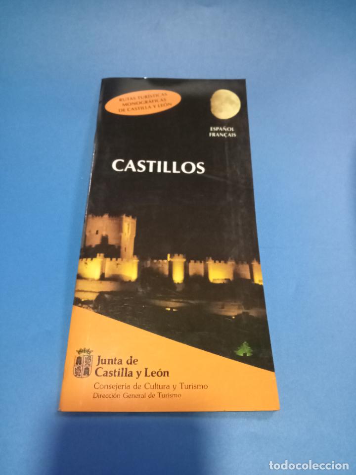 Werbekataloge: CATALOGO. CASTILLOS. RUTAS TUR&Iacute;STICAS MONOGR&Aacute;FICAS DE CASTILLA Y LE&Oacute;N. ESPA&Ntilde;OL-FRANC&Eacute;S. 1992
