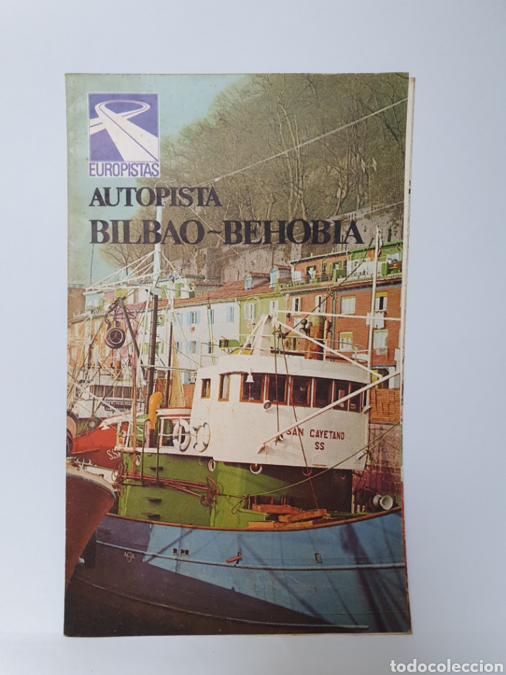 Advertising Catalogs: AUTOPISTA BILBAO-BEHOBIA. PUBLICIDAD EUROPISTAS. A&Ntilde;OS 70.