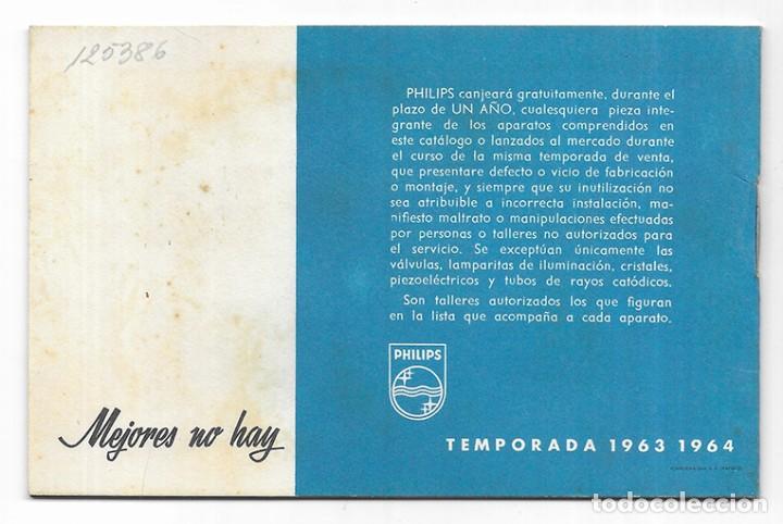 Cat&aacute;logos publicitarios: Catalogo de Novedades PHILIPS 1964 - Foto 2