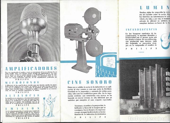 Cat&aacute;logos publicitarios: Catalogo PHILIPS 1946 - Foto 2