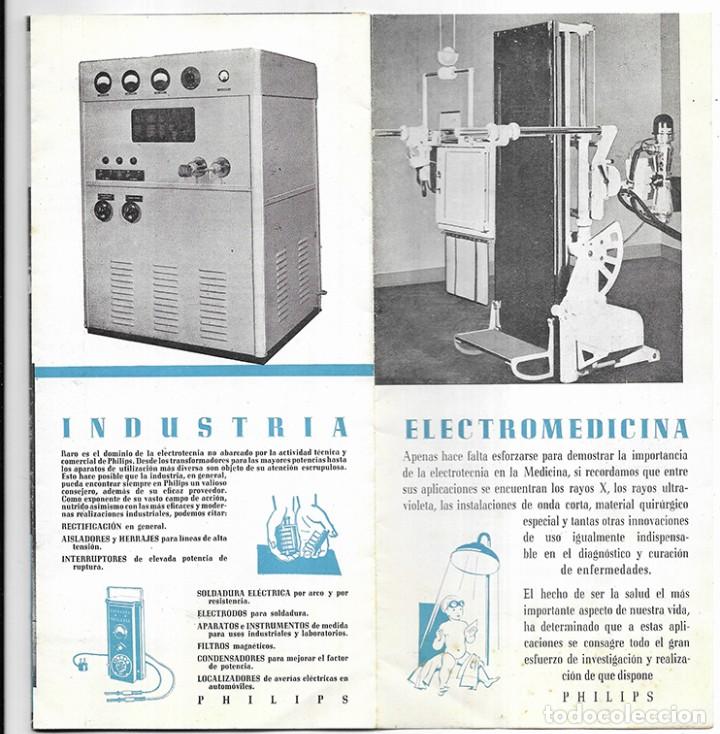 Cat&aacute;logos publicitarios: Catalogo PHILIPS 1946 - Foto 3